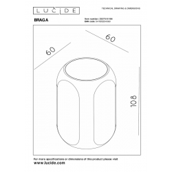 BRAGA LAMPA NATYNKOWA  23273/01/96  LUCIDE